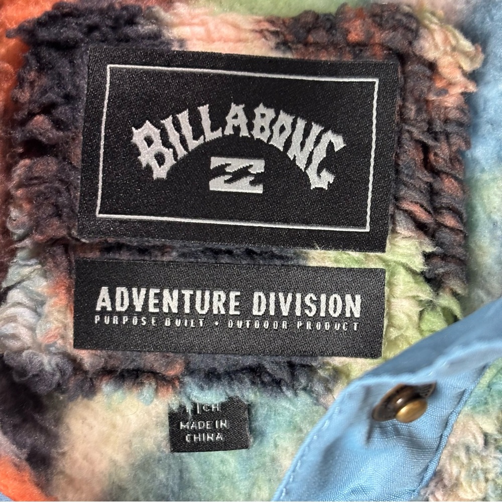 Billabong Switchback Pullover Colorful Geometric … - image 6